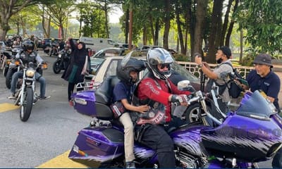 219) HASRAT BUDAK PESAKIT KANSER NAIK HARLEY DAVIDSON TERCAPAI - HARIAN METRO - 20/06/2023