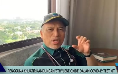 239) PENGGUNA KHUATIR KANDUNGAN 'ETHYLENE OXIDE' DALAM COVID-19 TEST KIT - BULETIN TV9 - 25/06/2023