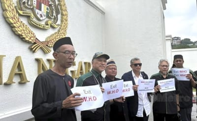 259) MALAYSIA PERLU BANTAH WHO CA+, PINDAAN IHR 2005 - HARIAN METRO - 26/09/2023