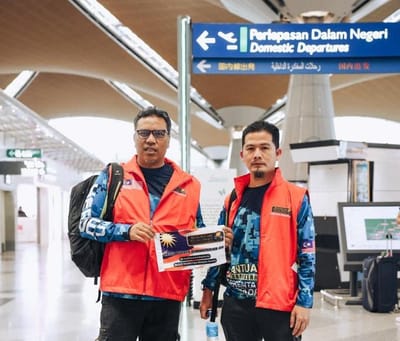 267) MUSLIM CARE MALAYSIA GERAK MISI BANTUAN KE GAZA - UTUSAN MALAYSIA - 18/10/2023