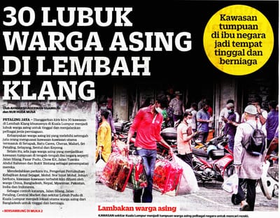 316) 30 LUBUK WARGA ASING DI LEMBAH KLANG - KOSMO - 24/01/2024