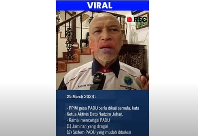 405) PPIM GESA PADU PERLU DIKAJI SEMULA, KATA DATO NADZIM JOHAN - AATV NEWS - 25/03/2024