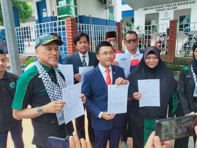 408) AKTIVITI | LAPOR POLIS ISU INDIVIDU HINA ISLAM, SULTAN - PPIM - 27/03/2024