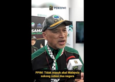 474) PPIM: TIDAK MASUK AKAL MALAYSIA SOKONG SOLUSI DUA NEGARA - BERITA PERTIWI - 25/06/2024