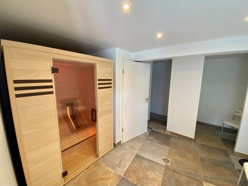 Sauna interdit aux enfants de moins de 16 ans