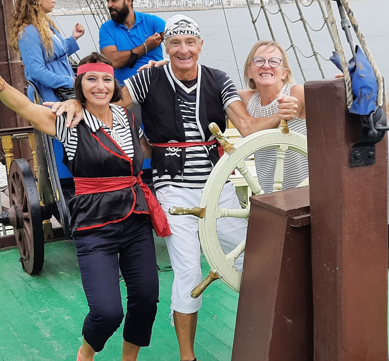 Croisière des Marcheurs sur le bateau Pirate