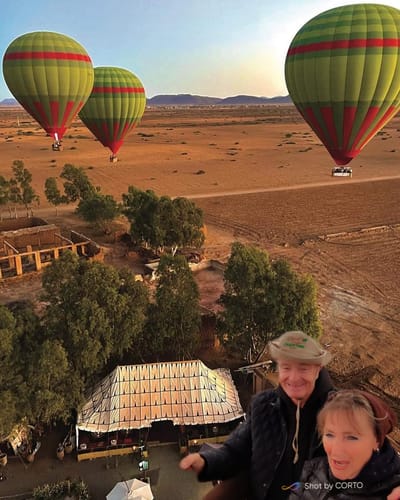 Vol en Montgolfière