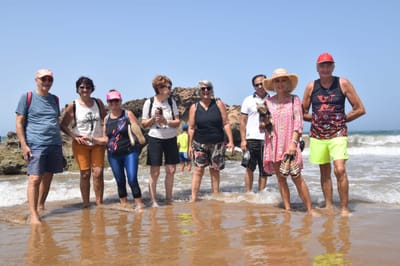 Marche les Pieds dans l'eau Taghazout