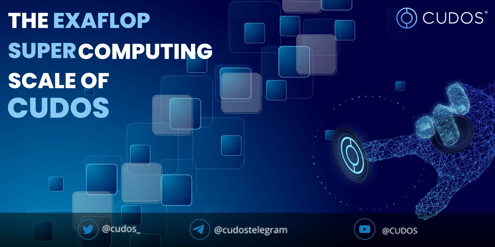 The Exaflop Super-computing Scale of Cudos