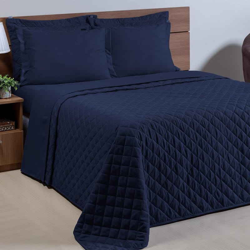 Cobre Leito Platino Marinho