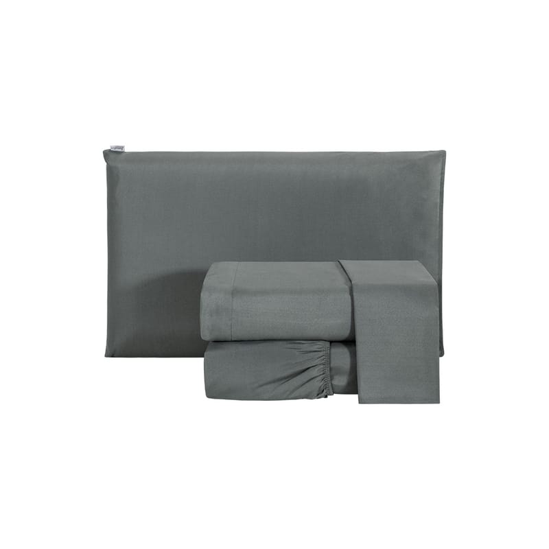 Jogo de Cama Criarte Chumbo