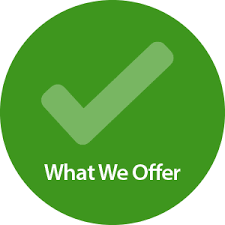 WE OFFER
