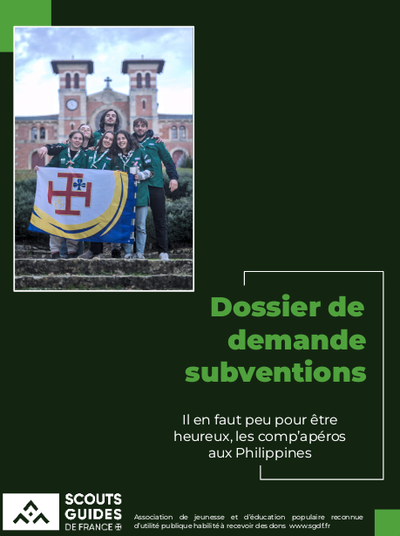 Dossier de subvention
