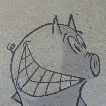 Från en lagårdsvägg i Skåne