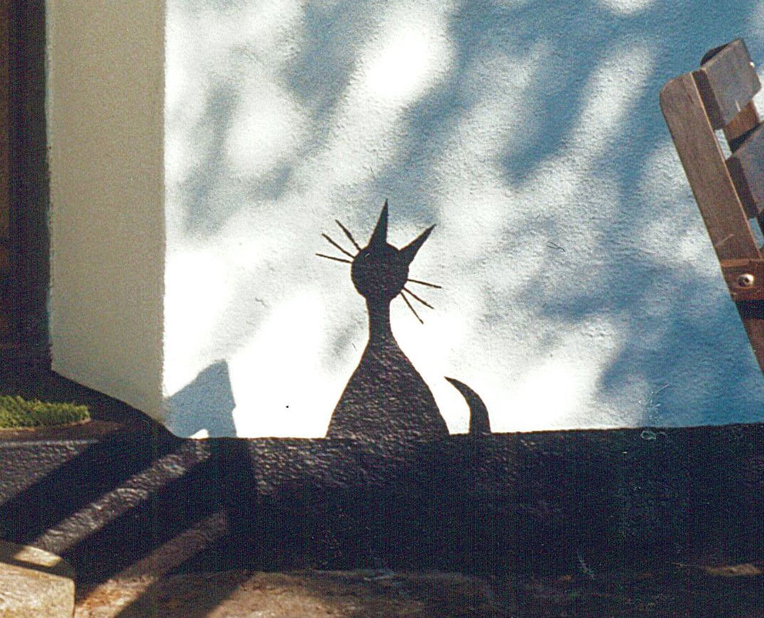 På väggen på huset i Smedstorp.