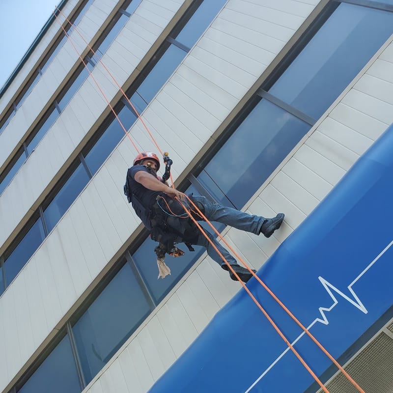 HIGH ANGLE ACCESS