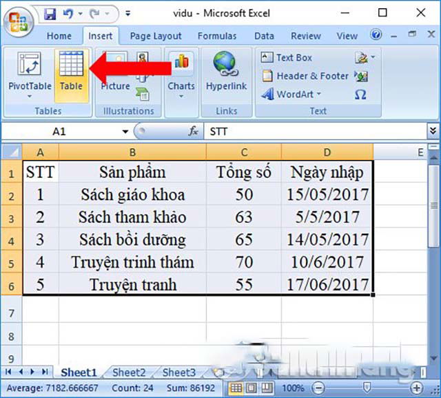 Cách Tạo Bảng Trong EXCEL Nhanh Gọn Nhất 2023