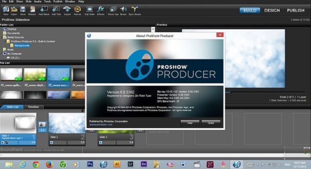 (Cài đặt) Proshow Producer 6.0 full miễn phí