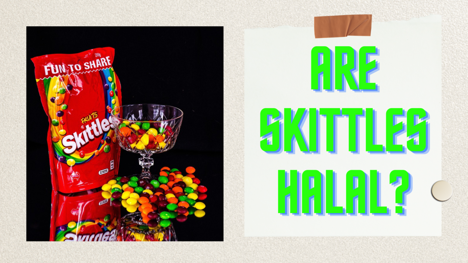 What makes Skittles shiny?
