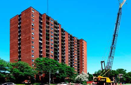 Restauration des balcons - Domaine Iberville