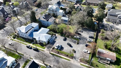 Property photography in Edenton, NC for Linville /Team Partners Commercial Real Estate-Raleigh NC