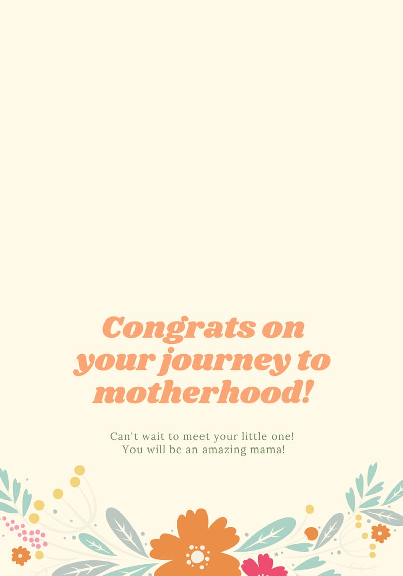 Pregnancy Congratulations