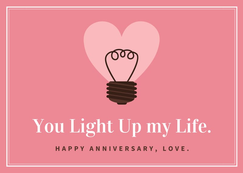 Anniversary - For Wife