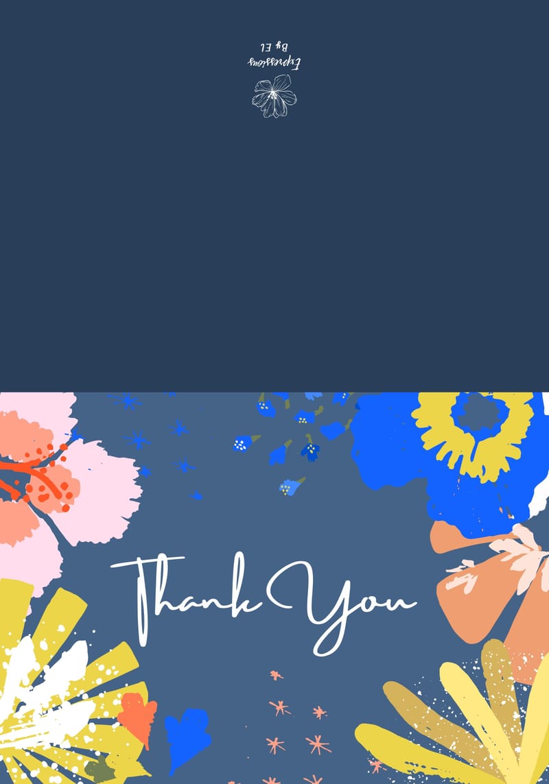 Thank You - Floral