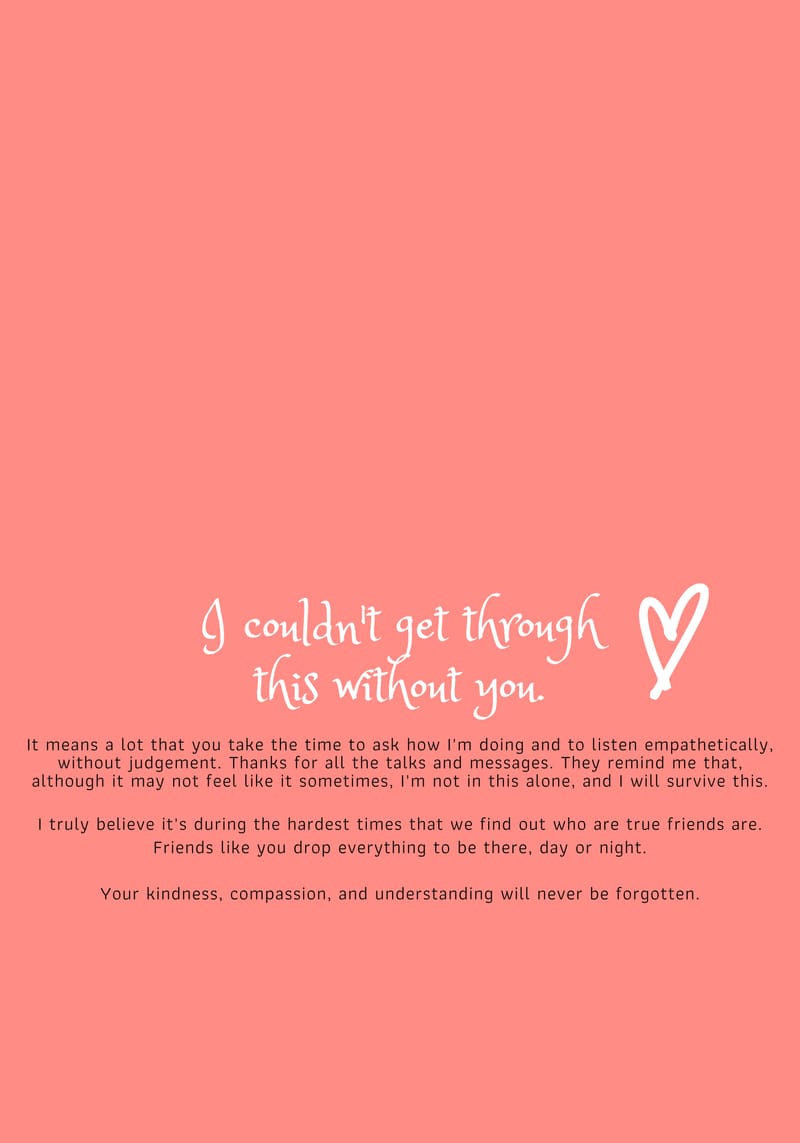 Thank You - Keeping it Together