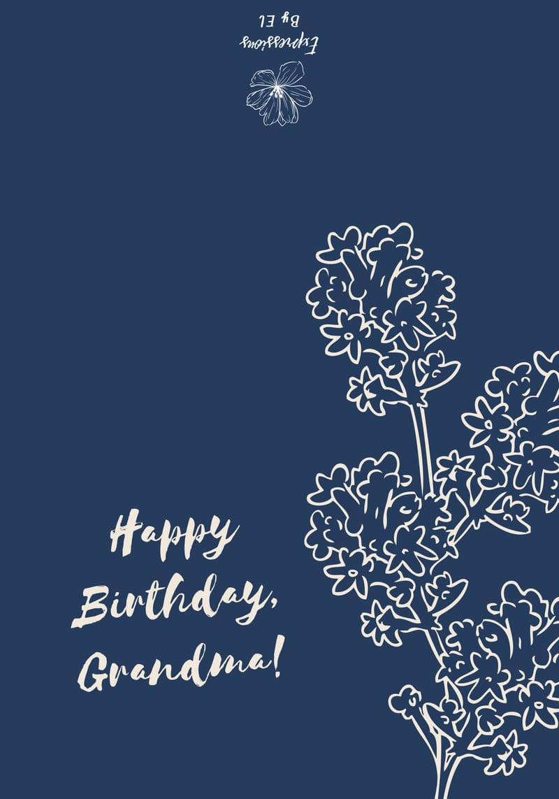 Birthday - For Grandma