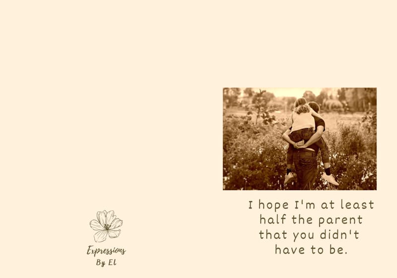 Birthday - Stepdad - From Stepdaughter