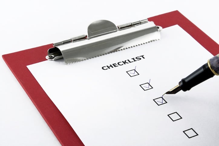 CHECKLIST FOR NEW REAL ESTATE BUYERS