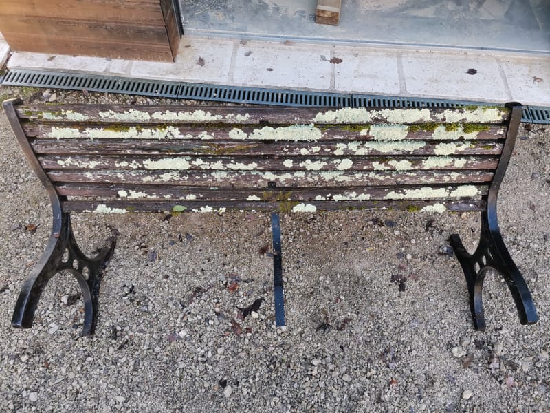 Restauration d'un banc