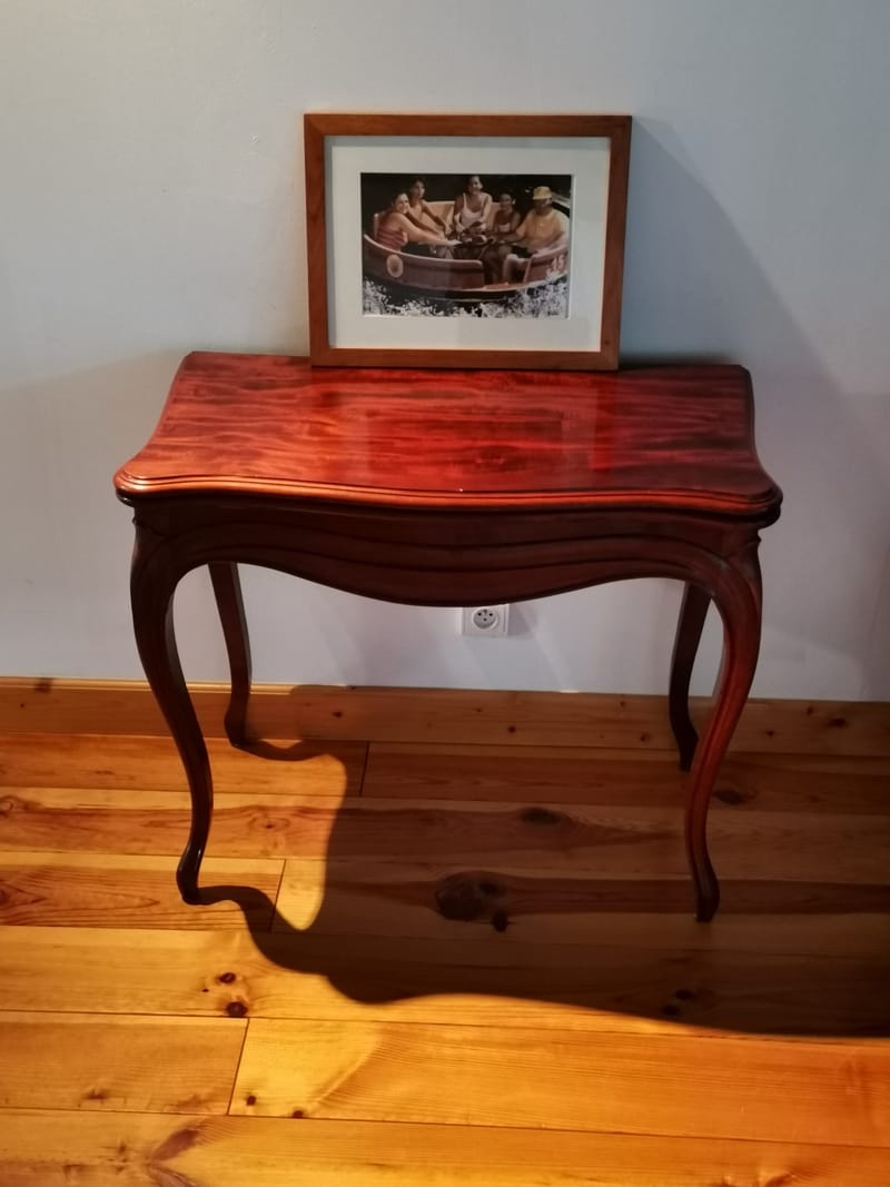 Restauration d'une table de jeu