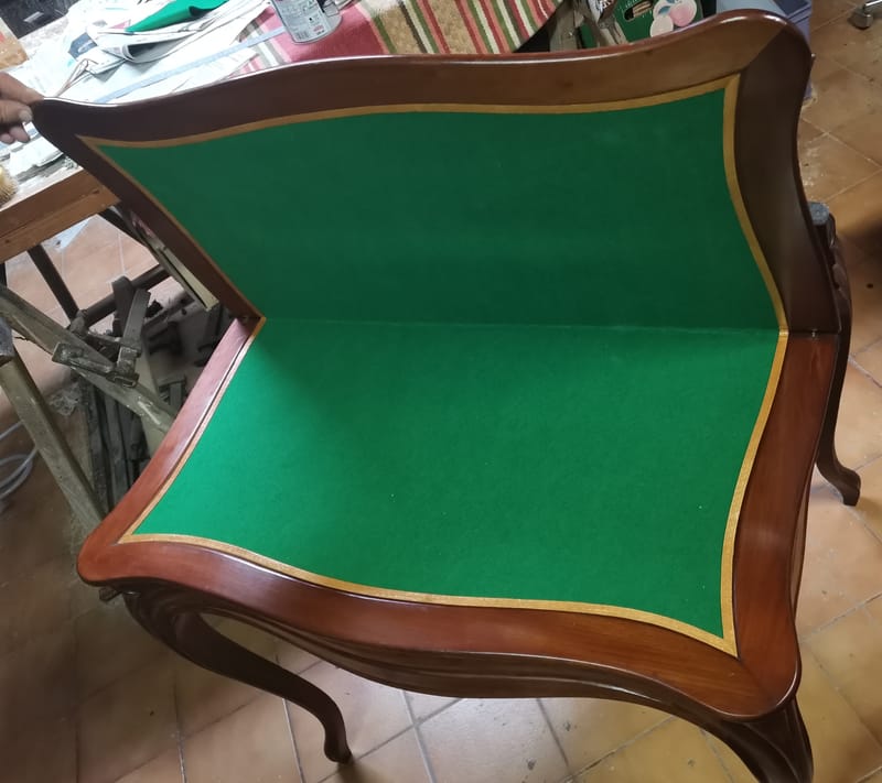 Restauration d'une table de jeu