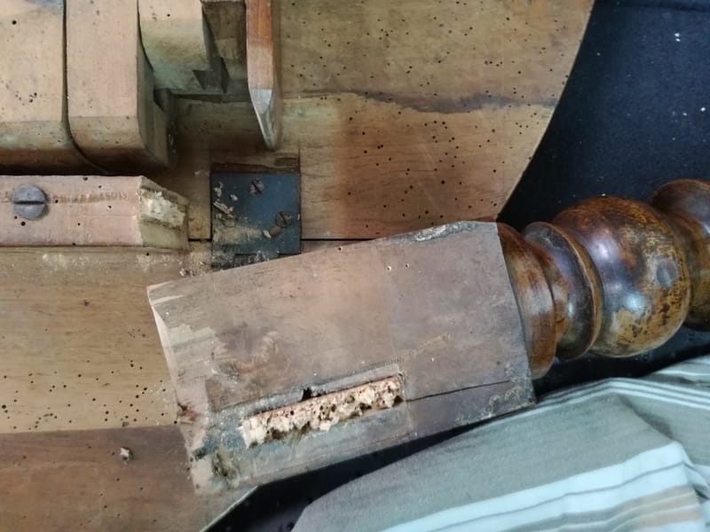 Restauration d'une table