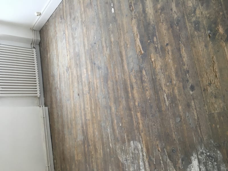 restauration d'un parquet ancien