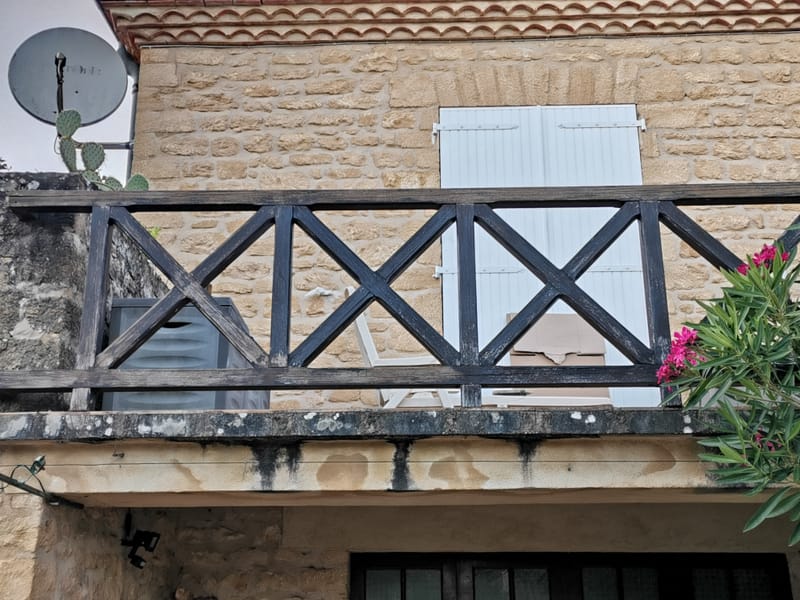 Restauration d'un garde-corps extérieur