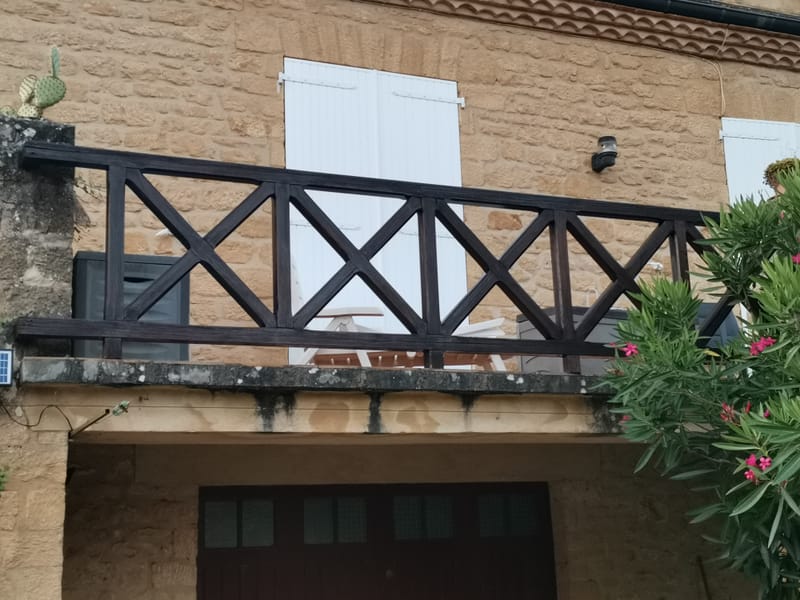 Restauration d'un garde-corps extérieur