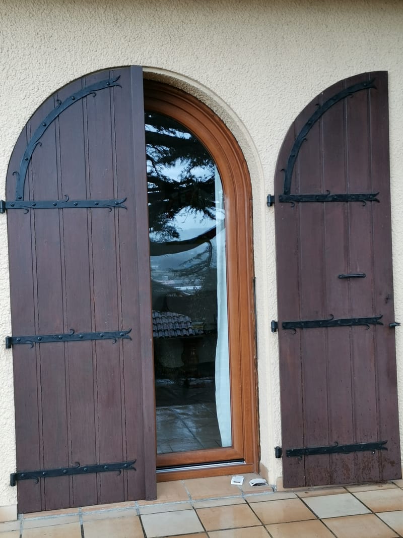 Restauration et changement de teinte de volets