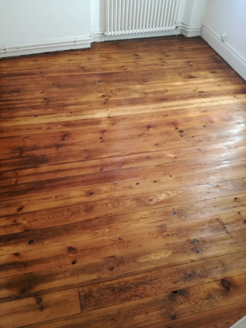 restauration d'un parquet ancien