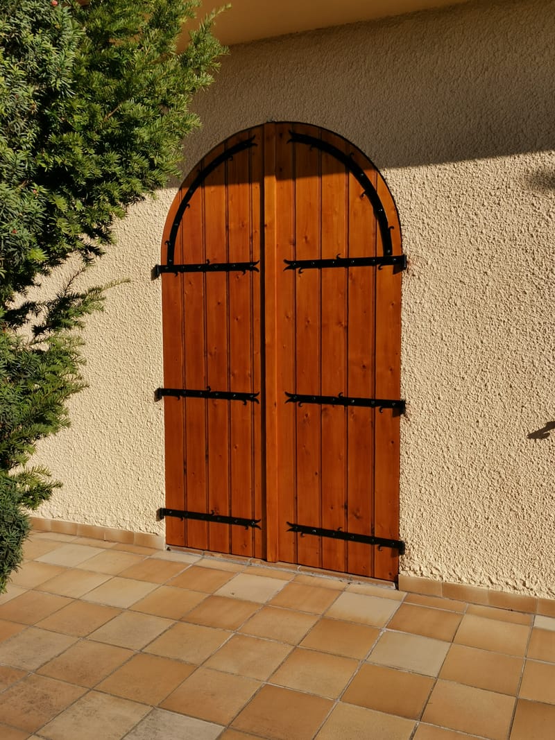 Restauration et changement de teinte de volets