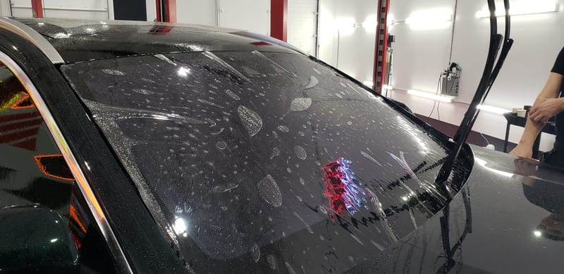 WINDSHIELD PAINT PROTECTION FILM