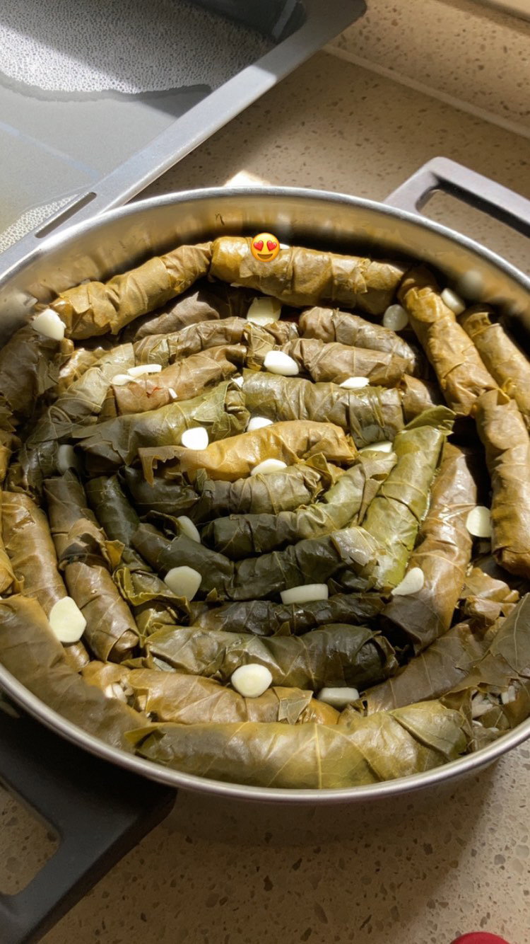 עלי גפן ממולאים - יברא