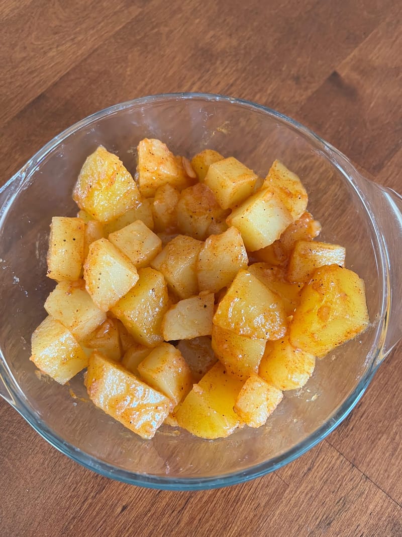 סלט תפוחי אדמה חמוצים