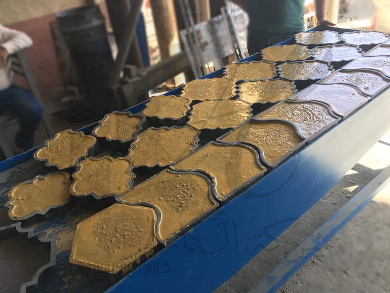 هزاز انترلوك ملون 