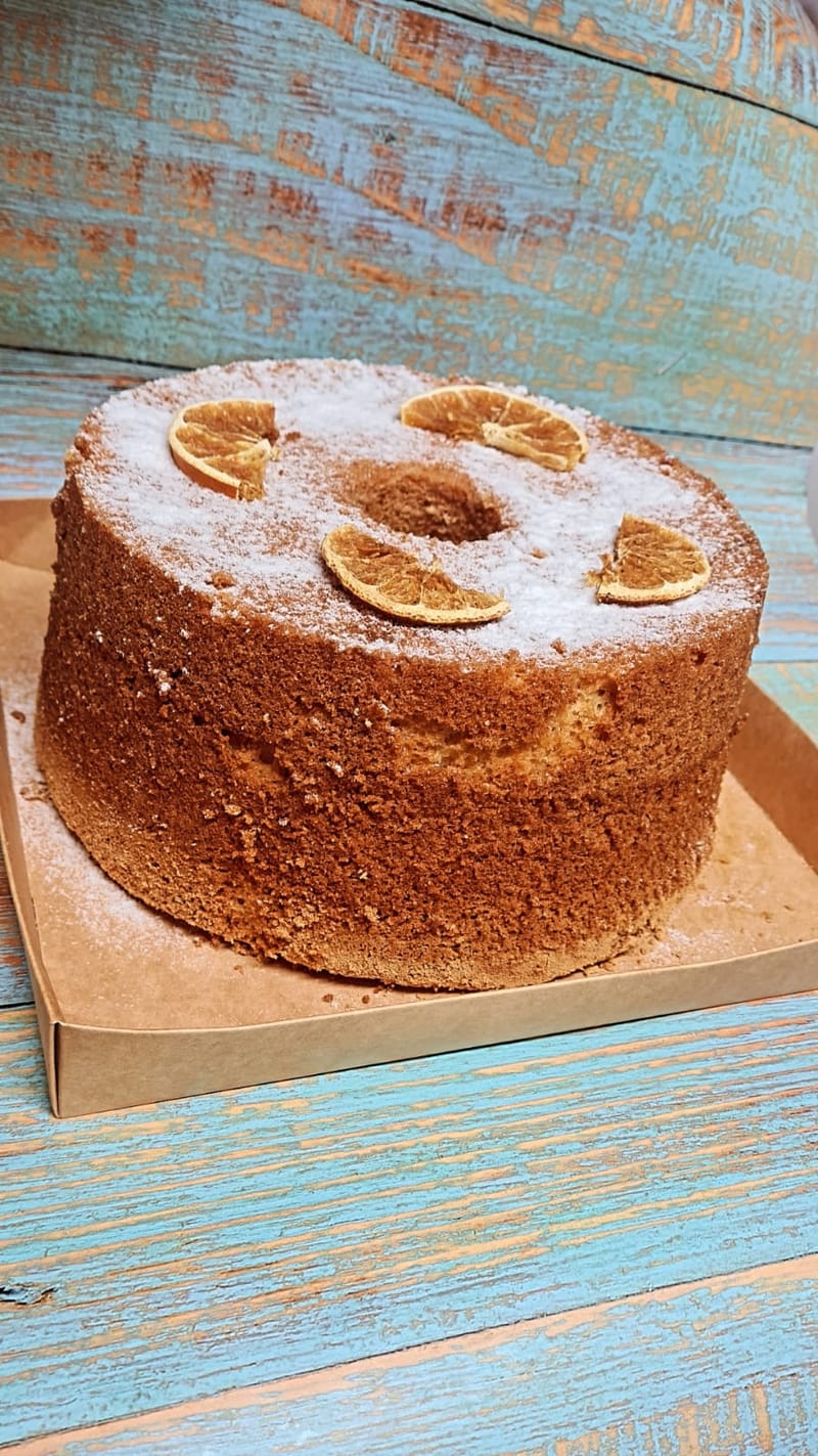 עוגת תפוזים אוורירית