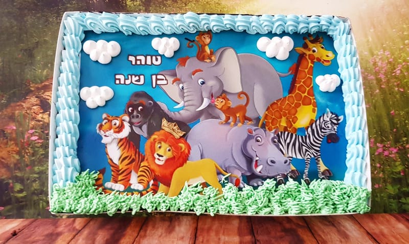 עוגות גן מעוצבות