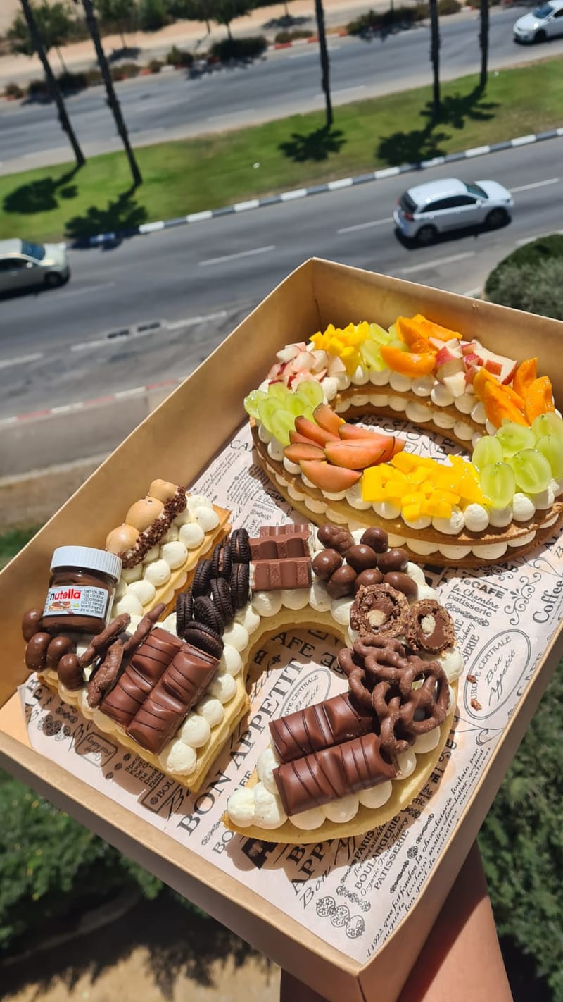 עוגות בצק פריך שקדים