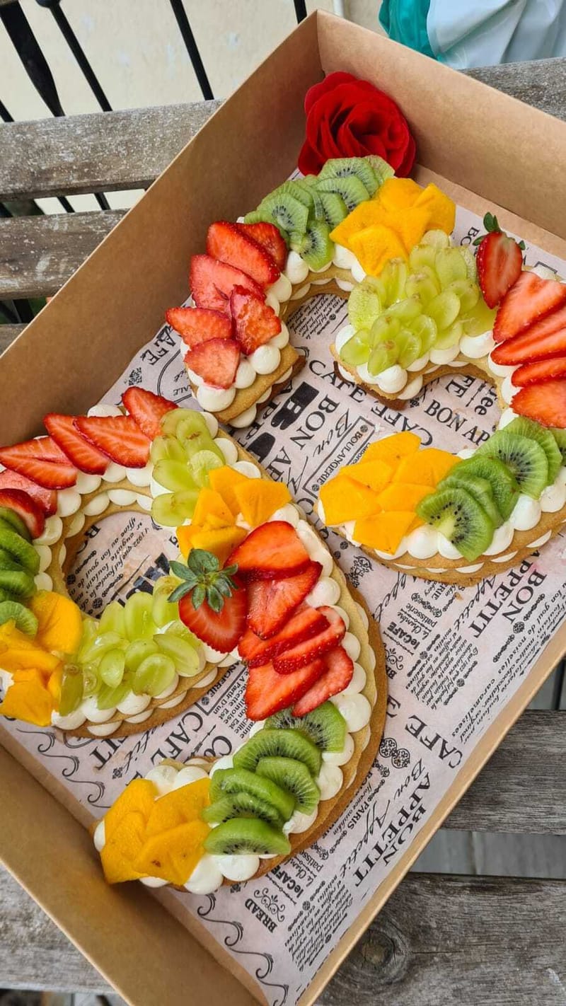 עוגות בצק פריך שקדים